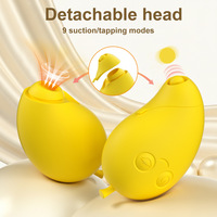Stimulateur clitoridien, anal et mammaire 2-en-1 avec contrôle par application, 9 modes de pulsation et de succion, jouet sexuel féminin, masturbateur, godemiché