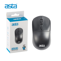Mouse Bluetooth Nirkabel ASTA untuk Komputer, Plastik, 800 1200 1600 DPI, Baterai, Mouse Termurah, Logo Kustom