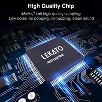 Pédale de looper pour guitare LEKATO à triple effet pour guitare électrique et basse avec fonction d'accordage SYNC et fonctions de pédale de batterie