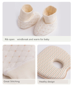 Set de Regalo de Ropa de Bebé de Algodón Orgánico Ecológico, Regalos para Baby Shower, Caja de Ropa para Recién Nacido - Product Image 5