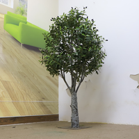 Arbres artificiels détachables de 0,9 m à 2,4 m, oliviers, plantes de simulation, verdure artificielle, pour jardin et décoration intérieure