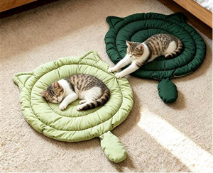 Cama para Perro en Forma de Hoja Personalizada, Sofá Suave para Mascotas, Colchoneta Acolchada para Cachorros, para Uso en Interiores del Hogar - Product Image 5