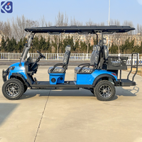 Nouvelle Arrivée CAMP Véhicule de Tourisme Tout-Terrain 6 Places 72V pour Club de Golf