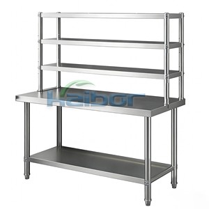 Plan de travail amovible en acier inoxydable pour <span class=keywords><strong>cuisine</strong></span> de restaurant, robuste et extensible, SS201/304 - Product Image 5