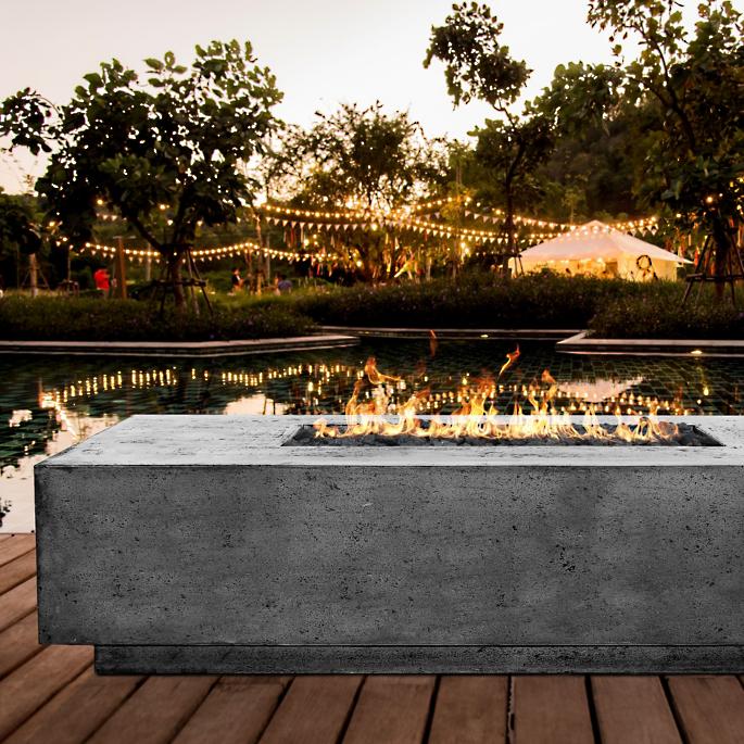 outdoor fire pit table furniture garden set natural gas propane table top fire pit