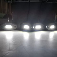 Eclairage de roche led RGB 4x4, lampe tout-terrain, couleur rgbw, rock truck, pour Jeep Wrangler jk, avec contrôle dentaire bleu