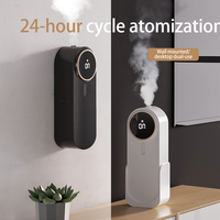 Diffuseur d'arôme USB rechargeable par pulvérisation automatique contrôlé par télécommande de l'application de téléphone portable