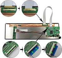 Kit DIY d'écran LCD Y60 12,6 pouces 1920x515 USB 40 broches EDP carte LCD Vsdisplay 126 écran LCD Nv126B5M-N41 pour boîtier PC