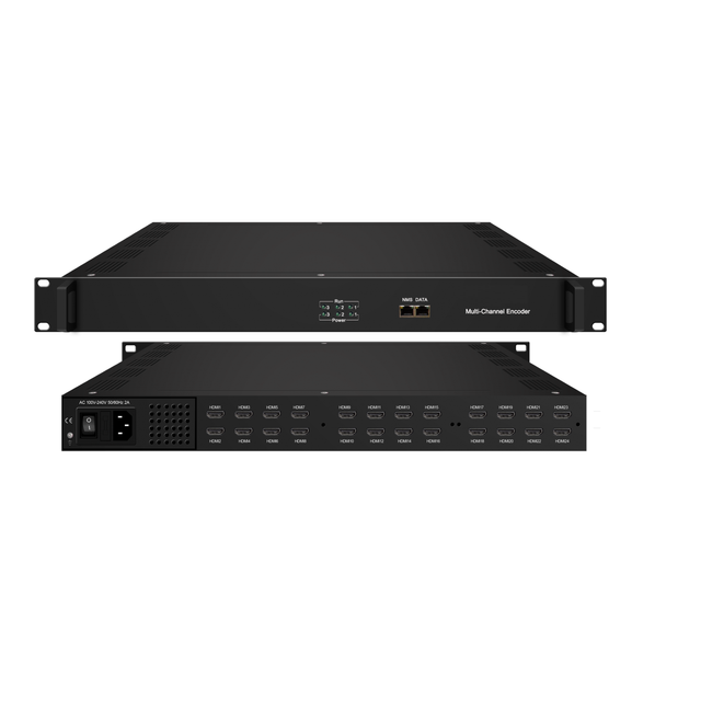 Yantai Yatai IPTV Digital TV Local Source Audio Video 24 Channels HD Input IP Output H264 Encoder YT-3244S