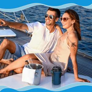 Enfriador de Latas de Cerveza Personalizado, Portavasos para Barco, Esenciales para Cruceros 2025, Porta Botellas de Agua con Correa Ajustable para el Hombro - Product Image 5