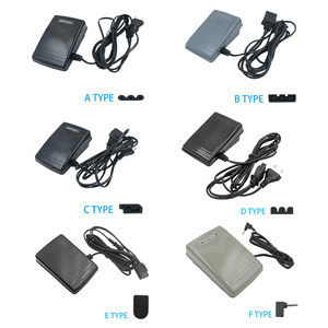 Pedal de control de velocidad para máquina de coser Singer con ajuste de velocidad y construcción de plástico duradero - Product Image 3