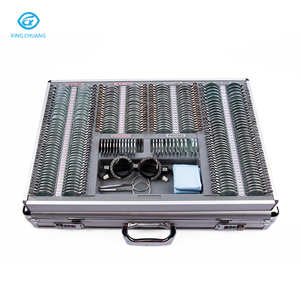 Optometry Hộp kiểm tra tiến bộ quang kim loại rim 266 thử nghiệm ống kính thiết lập giá cộng với thử nghiệm khung - Product Image 2