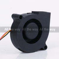Kipas Pendingin Sunon Baru 5V 24V 48V DC 12V 2.4W AC EC 5015 50X50X15MM 5CM Turbo Proyektor Mute Blower Tiga Kabel MF50151VX-B02U-G99