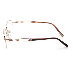 レトロなチタン製眼鏡フレームレディース眼鏡卸売在庫あり - Product Image 4