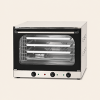 Four à convection commercial à 4 niveaux, four électrique à air chaud pour la cuisson du pain, des gâteaux et des pâtisseries