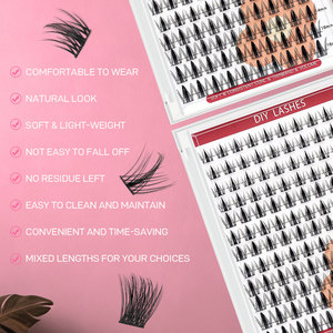 <span class=keywords><strong>Faux</strong></span> <span class=keywords><strong>cils</strong></span> en grappe SH10 personnalisables, ultra-doux, faits à la main, effet plume, 12 rangées, vente en gros, best-seller, fournisseur - Product Image 5