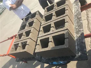 Voll automatische Maschine zur Herstellung von Beton ziegeln zur Zertifizierung von Blöcken