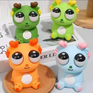 Giocattolo Antistress a Forma di Drago con Occhi a Scomparsa, Divertente Giocattolo Morbido per Bambini e Adulti - Product Image 4
