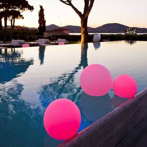 Décoration de fête, lampes de table LED d'extérieur, piscine, jardin, télécommande, 16 RGB, IP65, fonctionne sur piles DC, boules lumineuses - Product Image 2