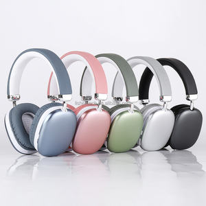 OEM bon marché bonne qualité P9 vente chaude BT5.3 casque supra-auriculaire sans fil avec microphone <span class=keywords><strong>carte</strong></span> TF pour cadeau au détail grande oreille - Product Image 2
