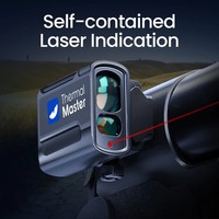 Télémètre laser portable Thermal Master 600 Pro avec capteur CMOS, mini écran, utilisation indépendante, accessoires de chasse en plein air, LRF