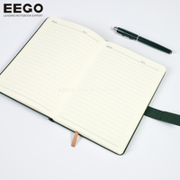 Carnet en cuir A5, 100 feuilles, couverture rigide, fermeture magnétique, pages lignées résistantes à l'eau, mini calendrier, vue hebdomadaire, pour étudiants