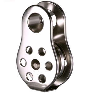 Polea Fija de Acero Inoxidable/Aluminio Mecanizada por CNC Personalizada, Polea Simple para Escalada en Roca al Aire Libre para Elevación en Construcción - Product Image 1