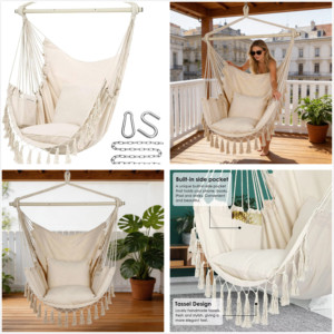 Silla Hamaca Navyice Pro, Soporta 250 kg, Barra Separadora de Acero Inoxidable Verificada, Sistema Antideslizante, Venta al Por Mayor en Contenedor 40HQ FCL - Product Image 3