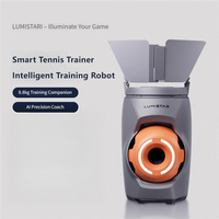 Robot de Entrenamiento de Tenis Inteligente Lumistar Tero Professional, Batería de 4 Horas, Capacidad para 100 Pelotas, Resistente, Portátil, para Práctica Individual