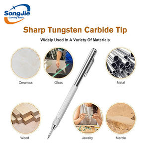 Penna per scrittura diamantata con punta in carburo di tungsteno manuale in metallo legno e vetro per matita per taglio di intaglio del legno - Product Image 6