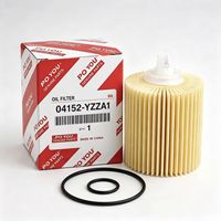 Filtre à huile en gros Poyou Factory 04152-YZZA1 pour pièces automobiles Hilux OEM ODM Logo personnalisé avec joint torique Prêt à l'exportation Expédition immédiate Nouveau