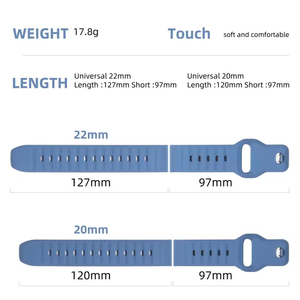 <span class=keywords><strong>Correa</strong></span> de Silicona para Reloj, Quickfit de 20 mm, <span class=keywords><strong>Correa</strong></span> Deportiva de 22 mm para Relojes Samsung Galaxy Watch 7 <span class=keywords><strong>6</strong></span> 5 Pro 4 3 - Product Image 2