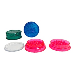 Molino de Hierbas Pequeño y Colorido de Plástico Personalizado al por Mayor para Fumar - Product Image 3
