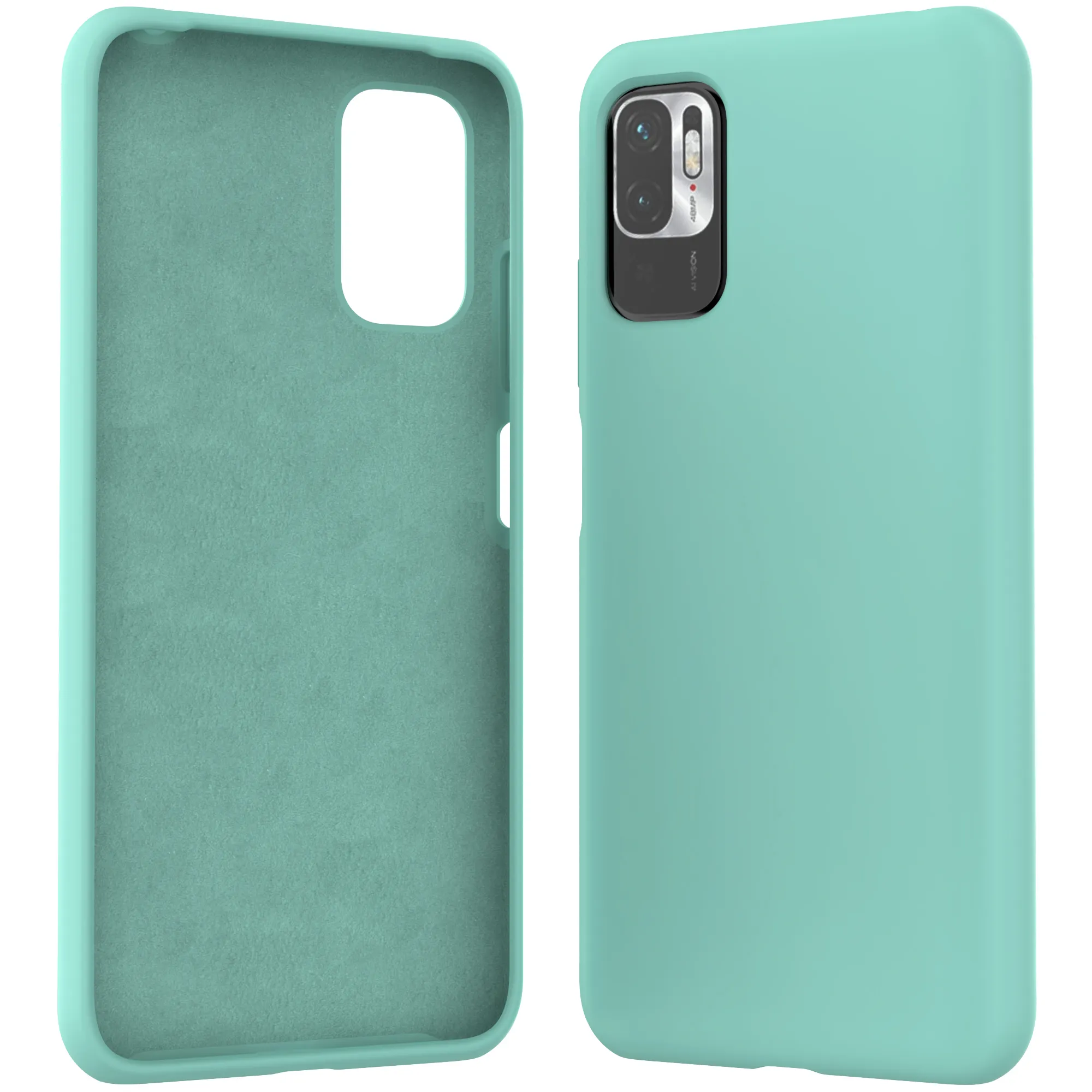 New Fashion Shockproof Silicone Liquid Full Cover Phone Case For Xiaomi Redmi Note 10/10Pro Phone Case