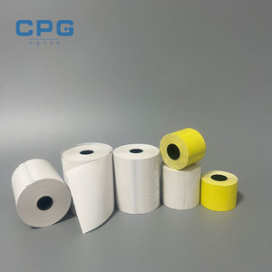 Top Quality Thermal <b>Paper</b> <b>Rolls</b> 48gsm 50gsm 57x30mm Heat Sensitive Cash Receipt <b>Paper</b> for POS System - Product Image 1