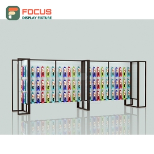 Custom Hair Extension Display Counter Glass Top Multi Drawer Shelf Store Display Counter Cabinet - Product Image 1