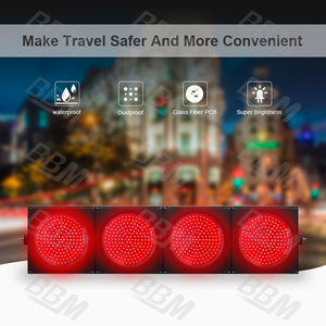 Luz de Señalización de Tráfico LED de 300 mm Personalizada para Carreras de Autos - Product Image 5