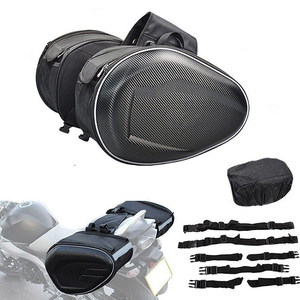 Sacoches de <span class=keywords><strong>moto</strong></span> imperméables haute visibilité, sac arrière avec bandes réfléchissantes pour la sécurité - Product Image 6