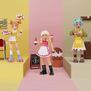 ของแท้ POP MART Peach Riot Rush Hour Series ชุดเต็ม 12 ชิ้น กล่องสุ่ม ฟิกเกอร์สาวทำงานสไตล์เรโทร ของสะสมตั้งโต๊ะ ของขวัญ - Product Image 3