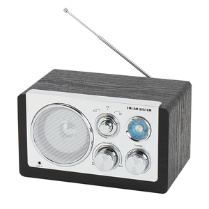 <span class=keywords><strong>Radio</strong></span> <span class=keywords><strong>Analogica</strong></span> <span class=keywords><strong>FM</strong></span> Retrò in Legno di Alta Qualità con Altoparlante Integrato da 5W - Product Image 6