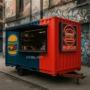 Conteneur de Camion-restaurant Compact pour Solutions de Cuisine Mobiles, Café Portable et Restauration, Prix d'expédition - Product Image 4