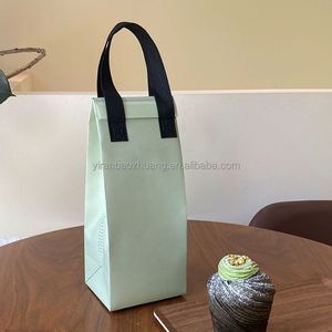 Sac de livraison isotherme personnalisé en non-tissé, résistant à l'huile, pour le refroidissement du thé, des gâteaux, des pizzas et des plats à emporter pour restaurants - Product Image 2