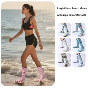 Yetişkinler için yüksek Top patik erkekler kadınlar-plaj sığ nehir takip ayakkabı kum geçirmez çiftler için aynı stil modeli stbranded markasız - Product Image 2