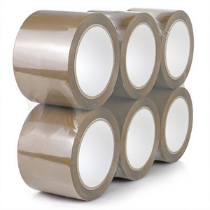 Heavy Duty High Temperature BOPP Packaging <strong>Tape</strong> <strong>Brown</strong> 2.0MIL X 48MM X 55Yards Waterproof Pressure Sensitive Adhesive - Product Image 1
