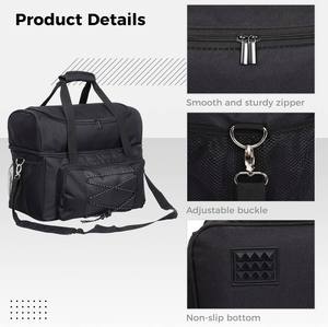 Bolsa de Lona para Equipo de Boliche, Espaciosa, Resistente y Organizada para Bolas, Zapatos y Accesorios de Boliche, Ideal para Entusiastas del Boliche - Product Image 3