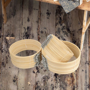 Aro de Bordado Redondo de Bambú para Manualidades, Accesorio de Costura para Bordado Chino, Decoración del Hogar y Tejido a Mano - Product Image 3