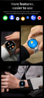 Nouvelle montre connectée pour homme, 1,52 pouce, 1000 mAh, tracker de fitness sportif, fréquence cardiaque, tension artérielle, oxygène sanguin, lampe torche LED