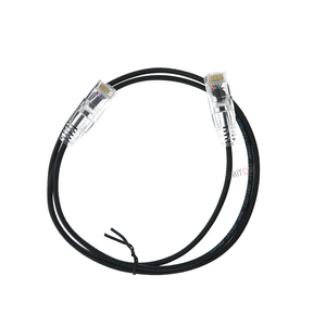 5ชิ้น10ชิ้นแพ็ค28AWG 30AWG โปร่งใสบาง15ซม. สายแพทช์ Cat6A <span class=keywords><strong>Cat6</strong></span> RJ45สายเคเบิลเครือข่าย <span class=keywords><strong>Cat6</strong></span>แบบบาง - Product Image 1