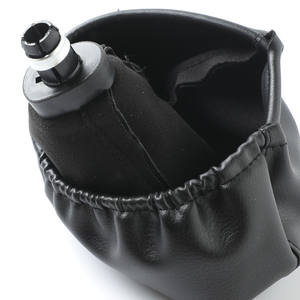 Coque en cuir pour pommeau de levier de vitesse FUXIN, 5 ou 6 vitesses, ergonomique, compatible avec Mercedes Benz - Product Image 2