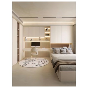 Armario de almacenamiento multifuncional de madera Almirah para habitación infantil, ropa, estudio, cama alta con armario. - Product Image 5